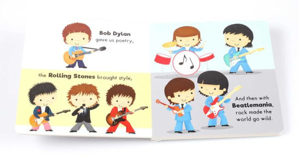 The Story of: The Story of Rock (Board book) 