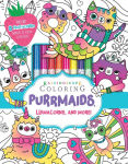 Alternative view 1 of Kaleidoscope Coloring: Purrmaids, Llamacorns, and More!: Includes 8 Fruit-Scented Markers and Dozens of Designs!