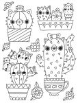 Alternative view 5 of Kaleidoscope Coloring: Purrmaids, Llamacorns, and More!: Includes 8 Fruit-Scented Markers and Dozens of Designs!
