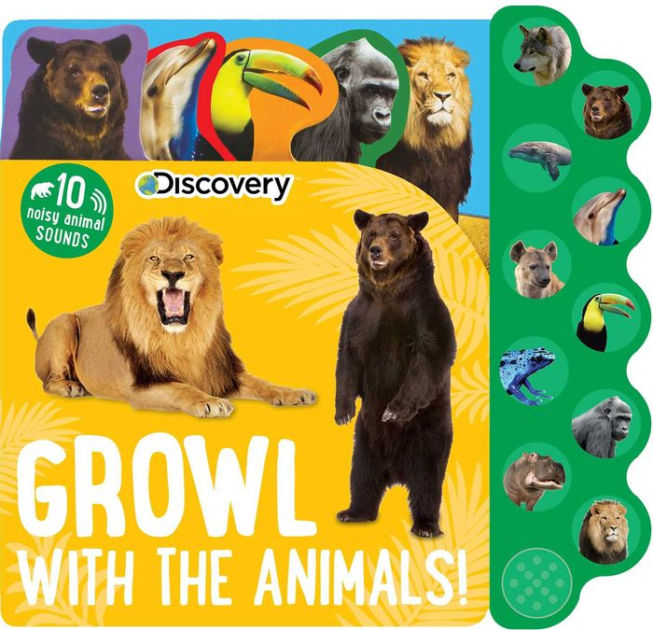 Discovery: Growl with the Animals! 10 button sound by Silver Dolphin ...