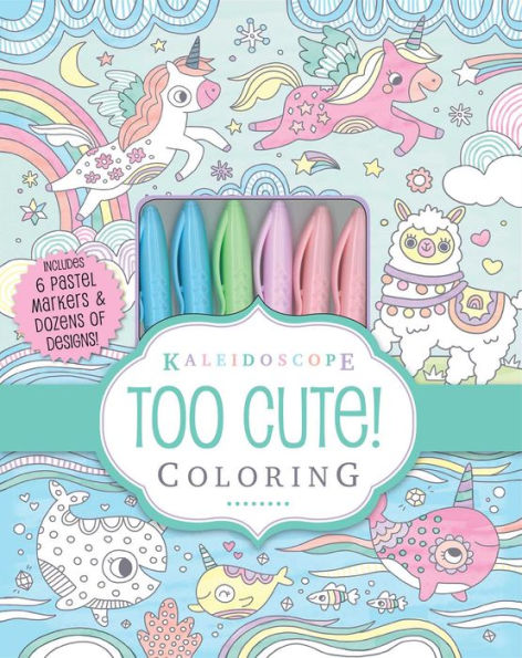 Kaleidoscope: Too Cute! Coloring