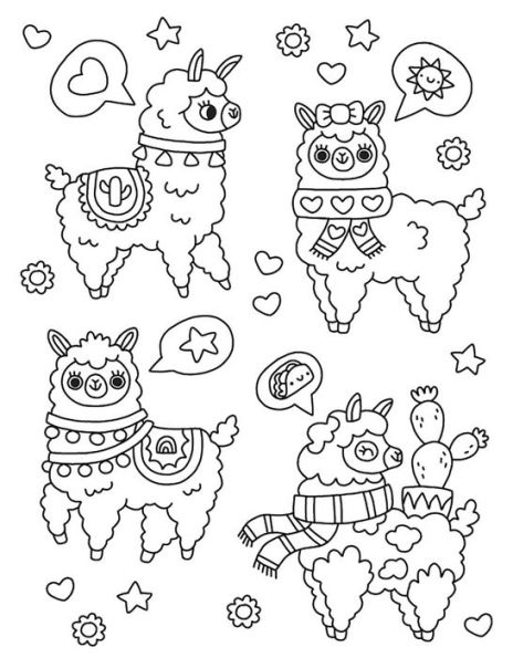 Kaleidoscope: Too Cute! Coloring