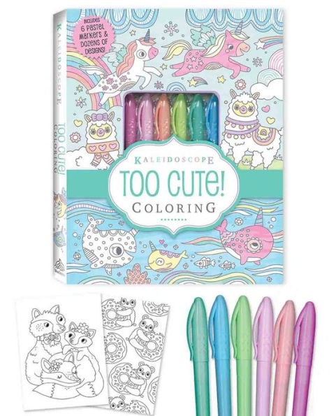 Kaleidoscope: Too Cute! Coloring