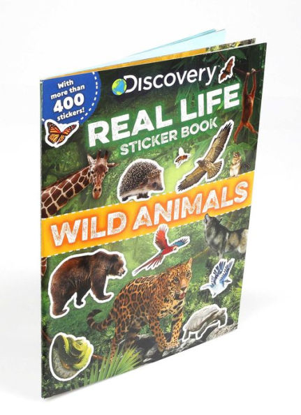 Discovery Real Life Sticker Book: Wild Animals