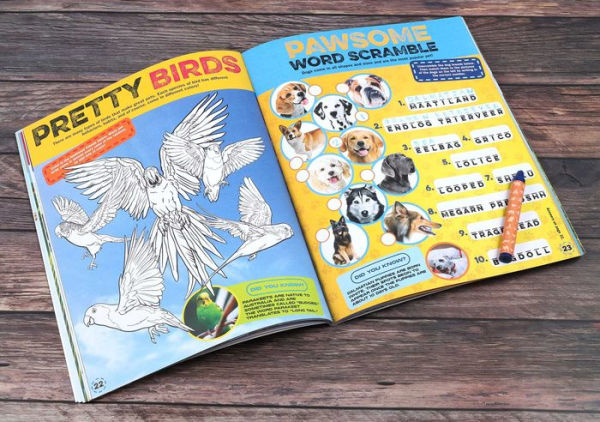 Discovery Real Life Sticker and Activity Book: Pets