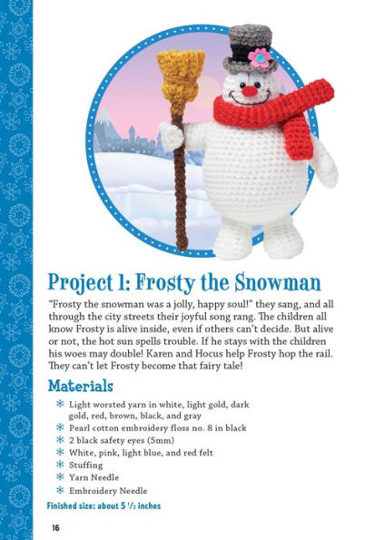 Frosty the Snowman Crochet