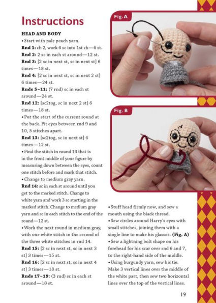 Set Harry Potter Crochet Bebé