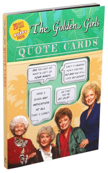 Golden Girls Quote Cards