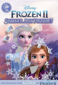 Read books online for free download full book Disney Frozen 2 Sticker Art Puzzles  English version by Gina Gold 9781684129096