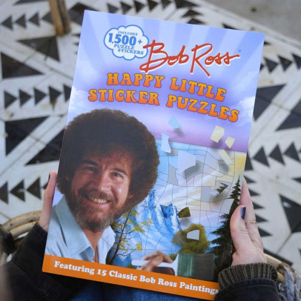 Bob Ross Happy Little Sticker Puzzles