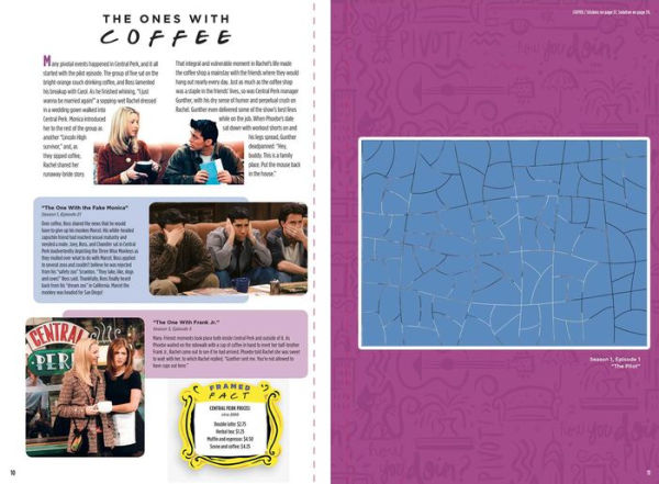 Friends Sticker Art Puzzles