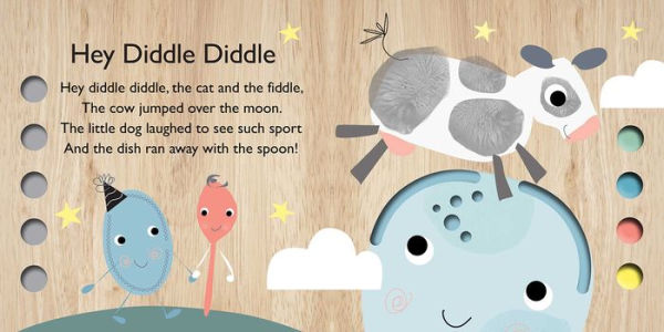 Touch and Trace Nursery Rhymes: Hey Diddle Diddle