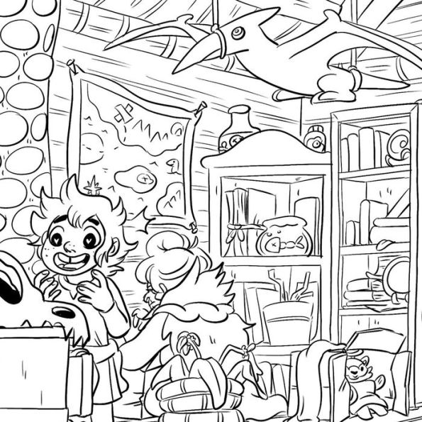 Lumberjanes Coloring Book