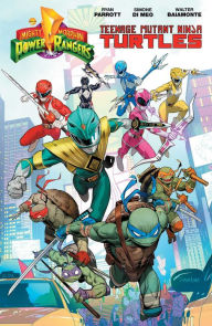 Title: Mighty Morphin Power Rangers/Teenage Mutant Ninja Turtles, Author: Ryan Parrott