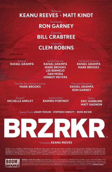 BRZRKR Vol. 1