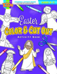 Title: Coloring & Activity Book - Easter 5-7: Easter Color and Cut Out Activity Book, Author: Warner Press