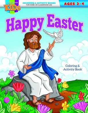 Happy Easter Coloring & Activity Book: Coloring & Activity Book (Ages 2-4)