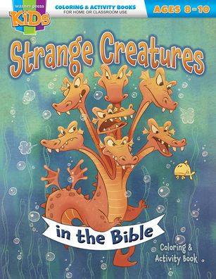 Strange Creatures: Coloring & Activity Book