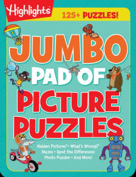 Title: Jumbo Pad of Picture Puzzles, Author: Highlights