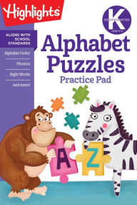 Free downloading books for ipad Kindergarten Alphabet Puzzles 9781684376582 iBook