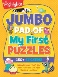 Title: Jumbo Pad of My First Puzzles, Author: Highlights