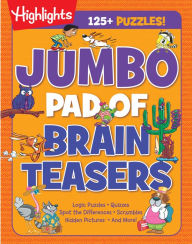Title: Jumbo Pad of Brain Teasers, Author: Highlights