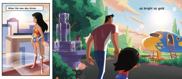 Save the Day, Wonder Woman!: A Book About Friendship