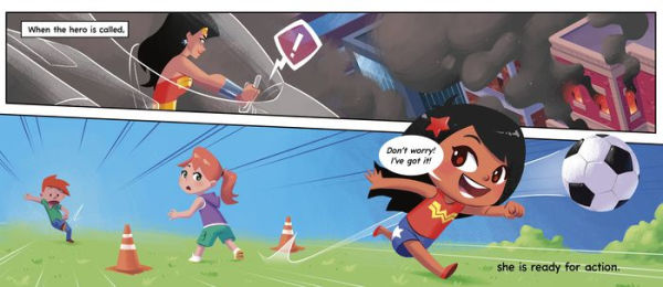 Save the Day, Wonder Woman!: A Book About Friendship