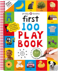 Title: First 100 Play Book: A first 100 words wipe-clean activity book, Author: Priddy Books