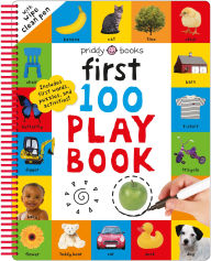 Title: First 100 Play Book: A first 100 words wipe-clean activity book, Author: Priddy Books