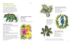 Alternative view 4 of Hello, Watercolor!: - Easy How to Paint Watercolor Flowers, Botanicals, and Animals Step by Step