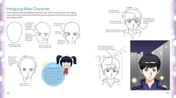 Drawing Anime from Simple Shapes: Character Design Basics for All Ages