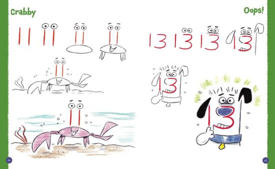 Drawing Cartoons From Numbers And Letters 125 Step By Steps By Christopher Hart Paperback Barnes Noble