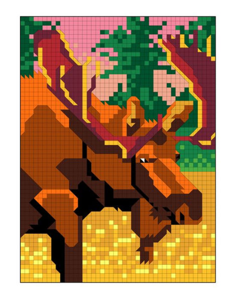 Masterpixels: Amazing Wildlife: 120 Secret Coloring Patterns