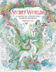 Title: Secret Worlds: A Magical Color and Search Journey, Author: Stephanie Law