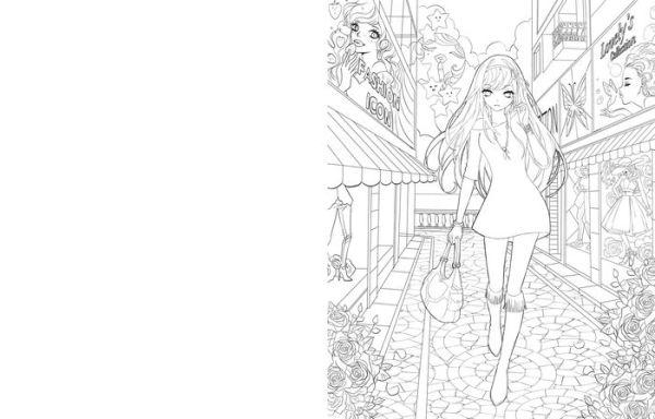 Manga Artist's Coloring Book: Fashion!: Fun Clothes & Characters to Color