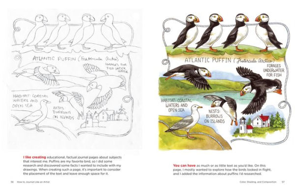 How to Journal Like an Artist: A Beginner's Guide to Keeping a Sketch Journal - The Easy Way to Learn to Doodle and Draw
