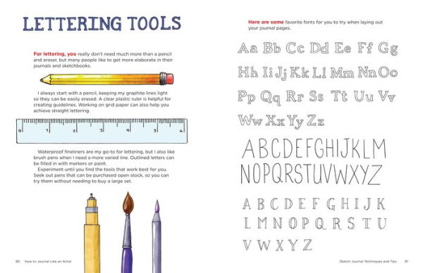How to Journal Like an Artist: A Beginner's Guide to Keeping a Sketch Journal - The Easy Way to Learn to Doodle and Draw