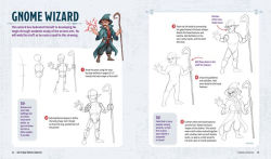 Alternative view 5 of How to Draw Your RPG Character: A Step-by-Step Guide to Bringing Fantasy Characters to Life - How to Draw Elves, Gnomes, Dwarves, Dragonborn, Warriors, Humans, Orcs, Halflings, Tieflings, Wizards, Druids, Barbarians, Bards, and More