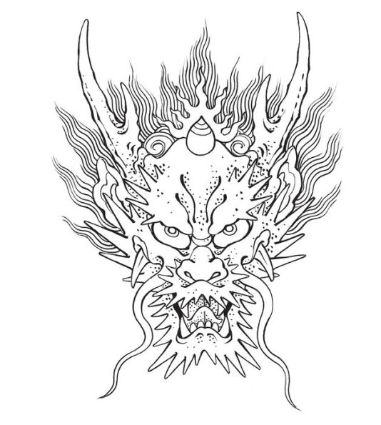 Flash Book: Hand-Drawn Tattoos to Color