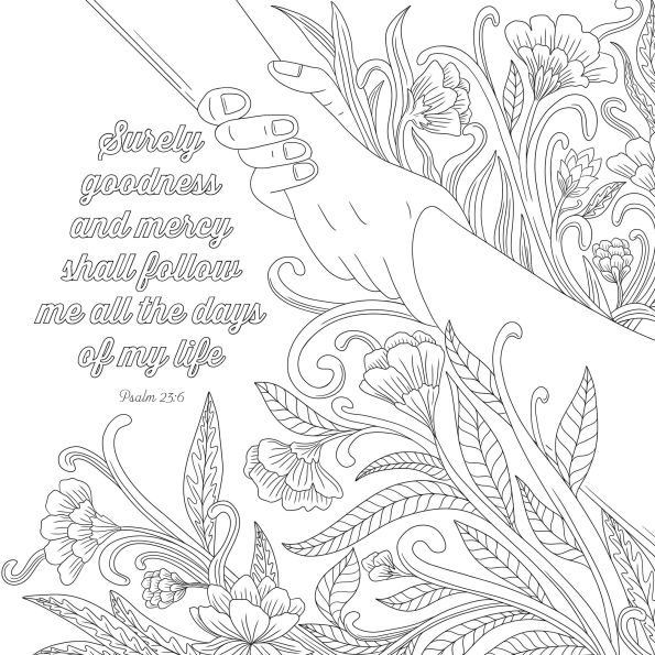 A Garden of Gratitude: Inspirational Quotes to Color, Heal, and Empower