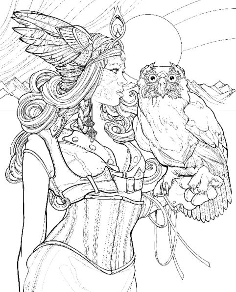 Magical Love: A Romantasy Coloring Book: Ethereal Romantic Fantasy Scenes to Color