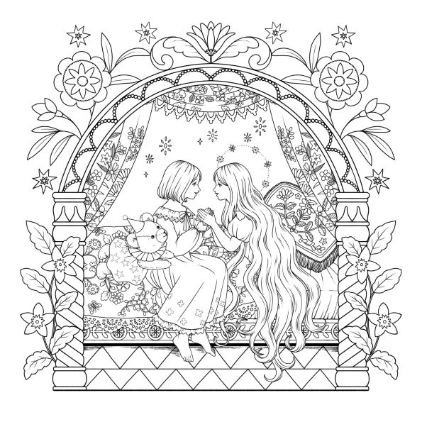 Garden of Dreams: A Magical World of Make Believe to Color