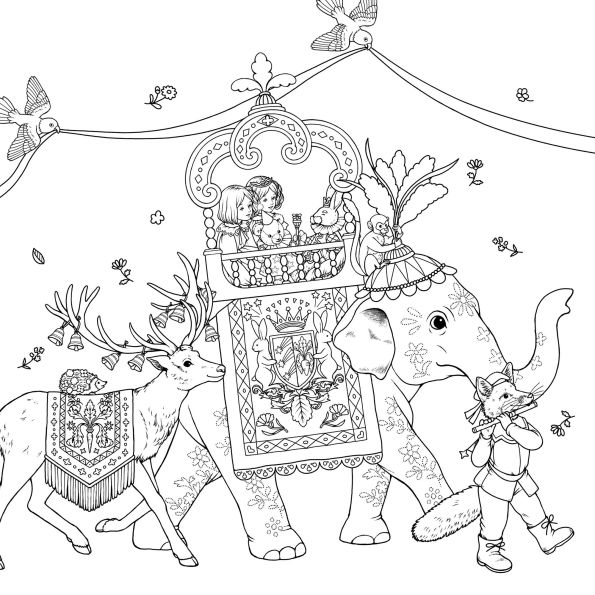 Garden of Dreams: A Magical World of Make Believe to Color