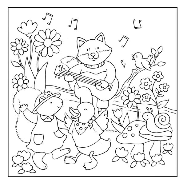 Friends Forever: Bonus! Stickers & Pattern Ideas!