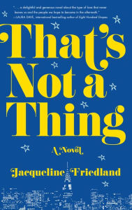 Rapidshare audiobook download That's Not a Thing: A Novel CHM PDF RTF