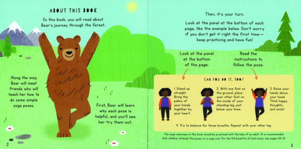 Yoga Animals In the Forest