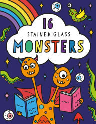 Title: Stained Glass Coloring Monsters, Author: Rachel Baines
