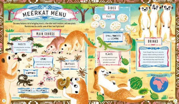 Menus for Meerkats and Other Hungry Animals