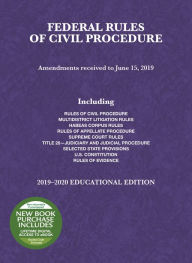 Epub ebook download free Federal Rules of Civil Procedure, Educational Edition, 2019-2020